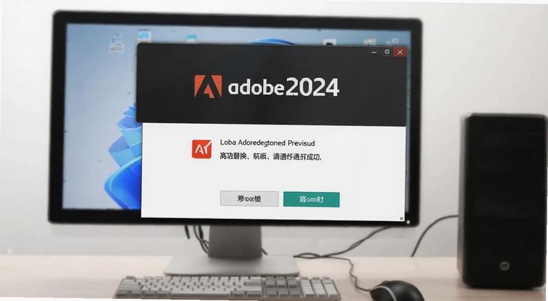 adobe2024��ʦ�油���滻�ɹ���ʾ����Ԥ��ͼ