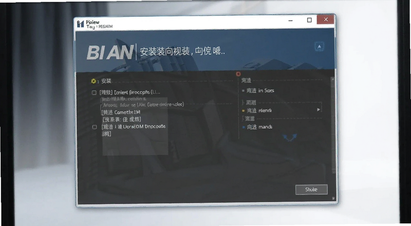 BI AN安装向导界面预览图