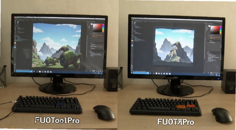 FUOToolPro�����Ż�ǰ��Ա�Ч��Ԥ��ͼ