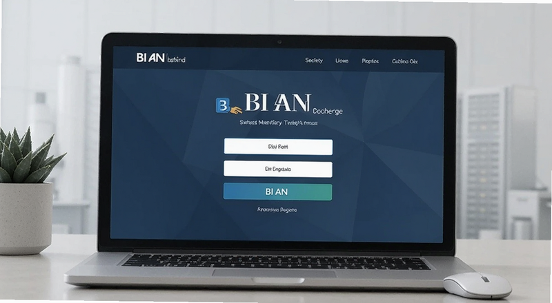 BI AN������ȫ��¼ҳ��ʾ��ͼ
