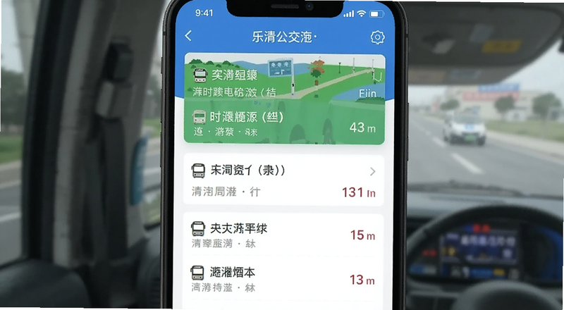 乐清公交app首页实时公交列表预览图