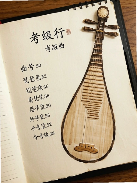 琵琶行 考级曲目列表