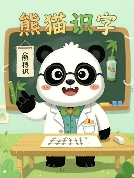 熊猫博士识字动画片段