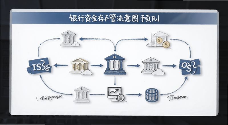 银行资金存管流程示意图预览图
