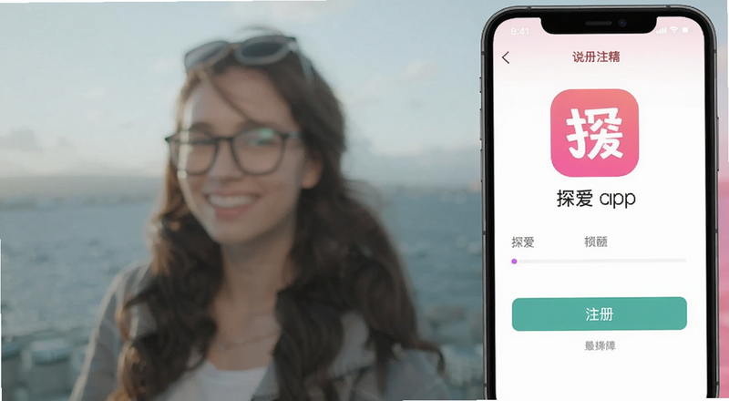探爱app注册界面预览图