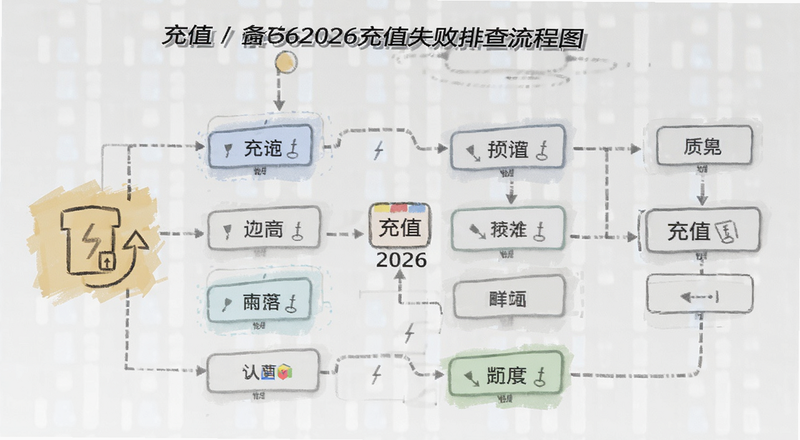 边充值2026充值失败排查流程图