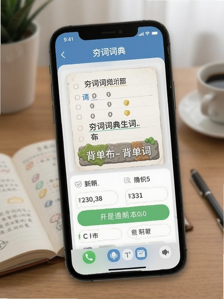 ���ʴʵ����ʱ��뱳���ʹ��ܽ���չʾ