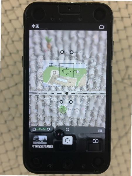 ˮӡ��λ���������λУ׼ʾ��ͼ