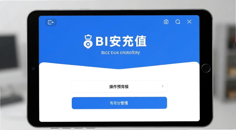 BI安充值页面操作界面预览图