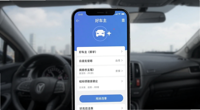 �ó���APP��Υ�½���Ԥ��ͼ