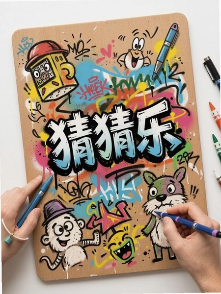 创意涂鸦猜猜乐画板界面预览图