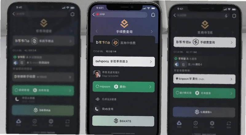 币安App手续费查询页面预览图