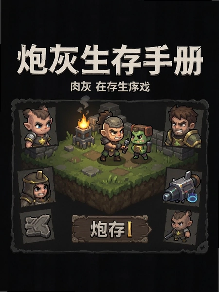 炮灰生存手册肉鸽生存游戏 主界面预览图