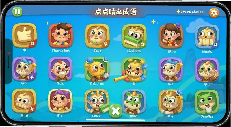 点睛成语app游戏主界面截图