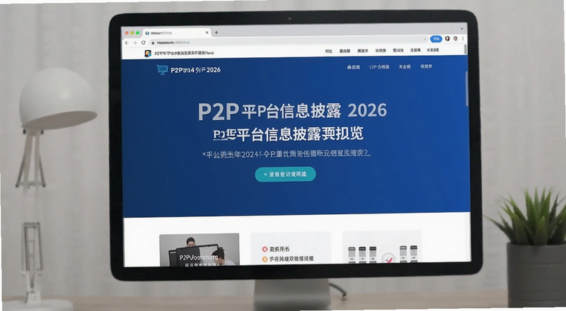 2026年P2P平台信息披露页面预览图