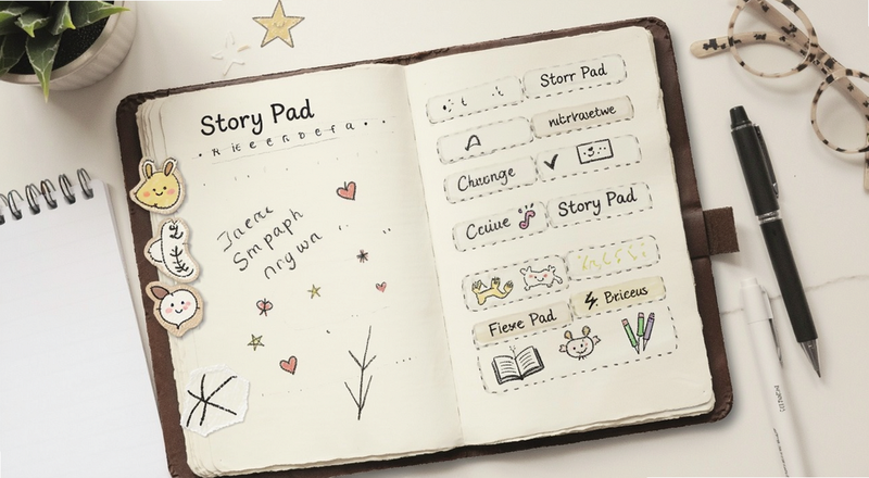 Story Pad�ռǱ���ǩ�������Ԥ��ͼ