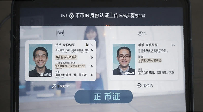 币安身份认证身份证上传步骤预览图
