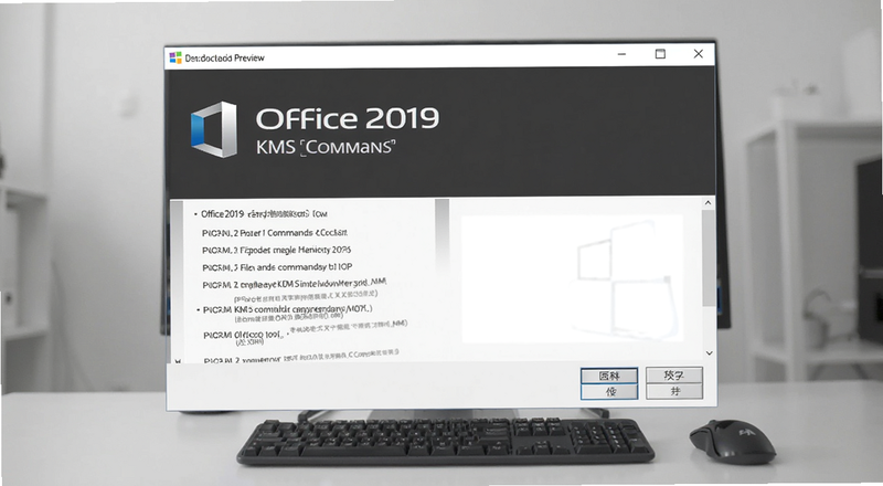 Office2019רҵ��ǿ��KMS��������ִ�н���Ԥ��ͼ