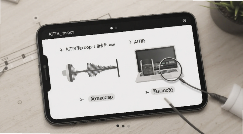 AITIR翻译录音卡片录音转写翻译效果对比预览图