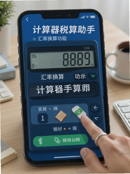 计算器税算助手 汇率换算功能展示图