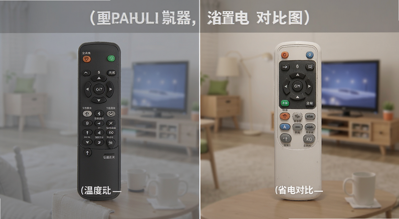 空调遥控器温度设置省电对比图