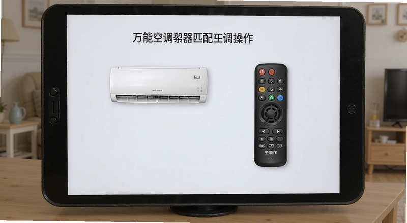 万能空调遥控器匹配空调操作图