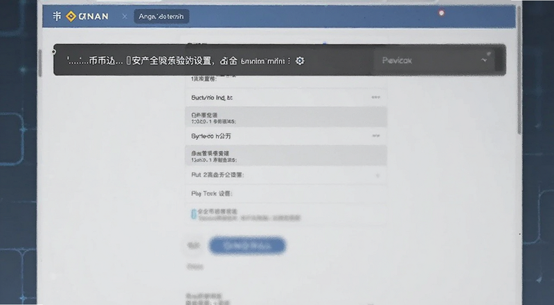 币安账号安全验证设置页面预览图