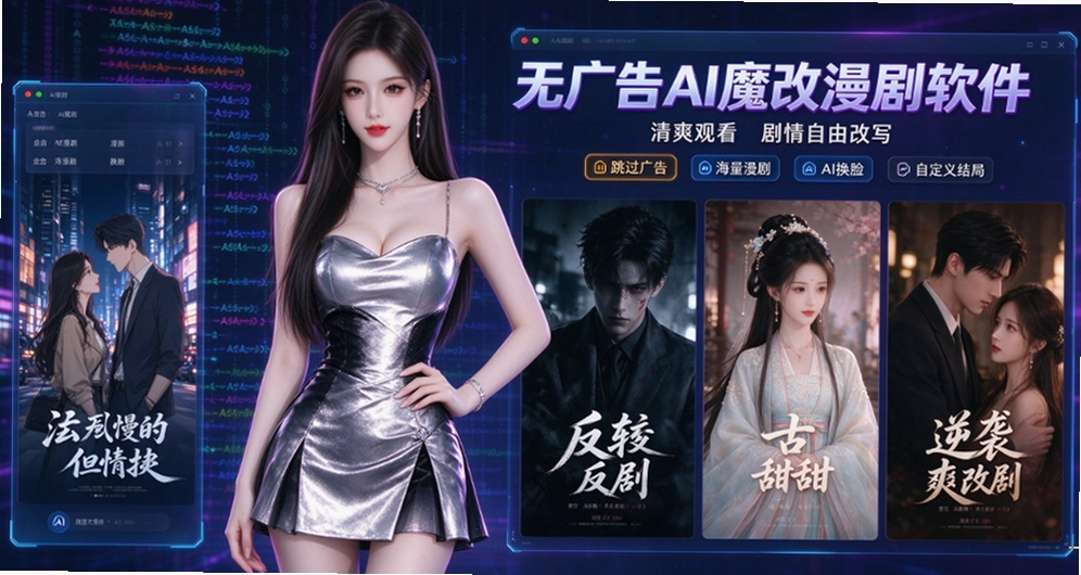 无广告AI魔改漫剧软件合集