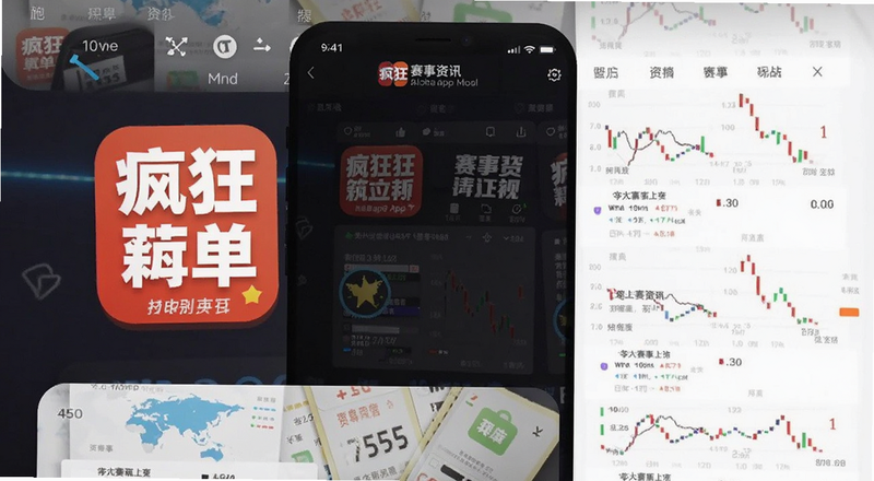 疯狂红单APP赛事资讯界面预览图