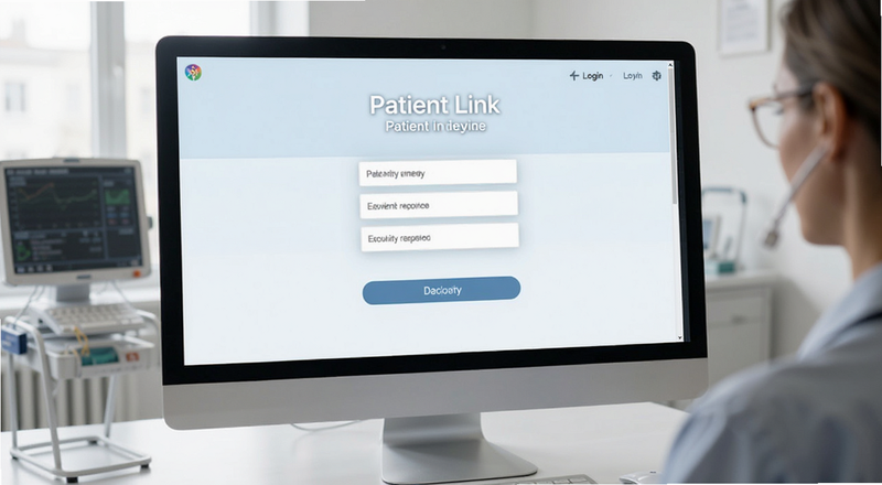 Patient Link�����߶˵�¼����Ԥ��ͼ