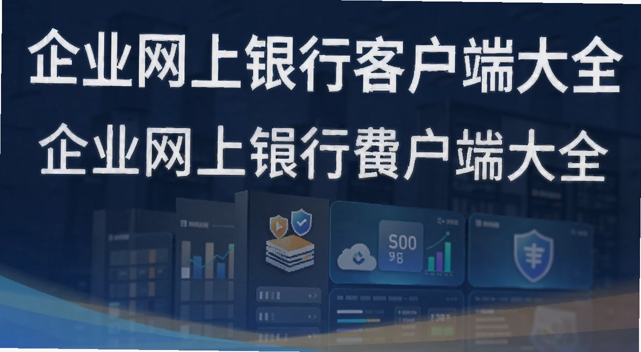 企业网上银行客户端大全