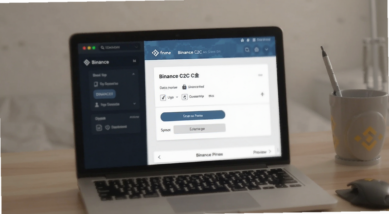 Binance C2C入金界面预览图