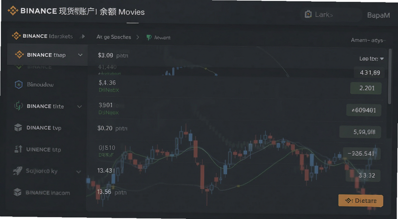 Binance现货账户余额预览图