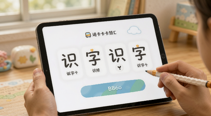 白卡识字界面展示