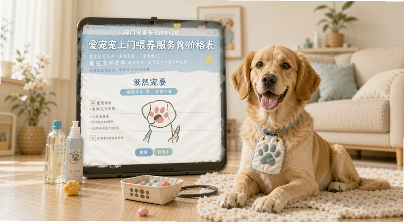 爱宠宠上门喂养服务收费价格表预览图