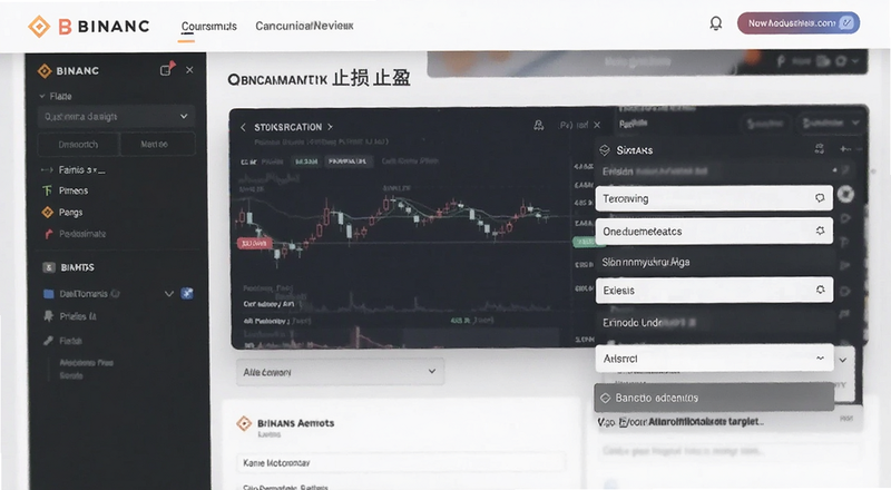 币安合约止损止盈设置页面预览图