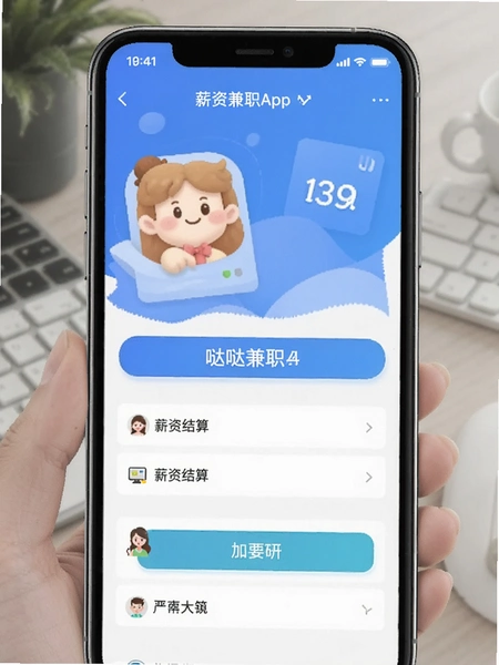 ���ռ�ְAPPн�ʽ���ҳ��ʾ��