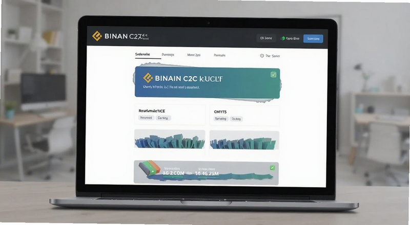 币安C2C买币商家选择页面预览图