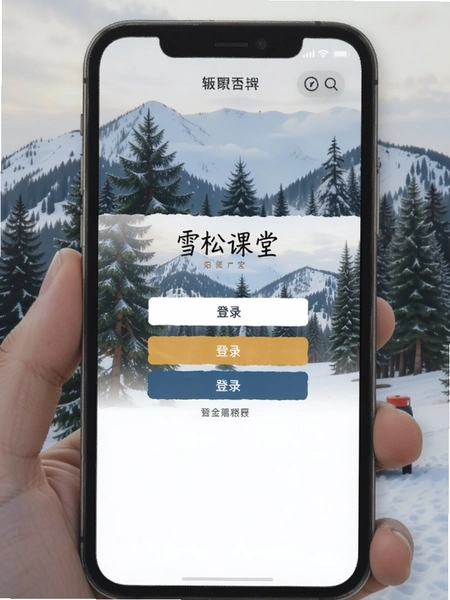 ѩ�ɿ��� ��¼���� �ֻ���ͼ