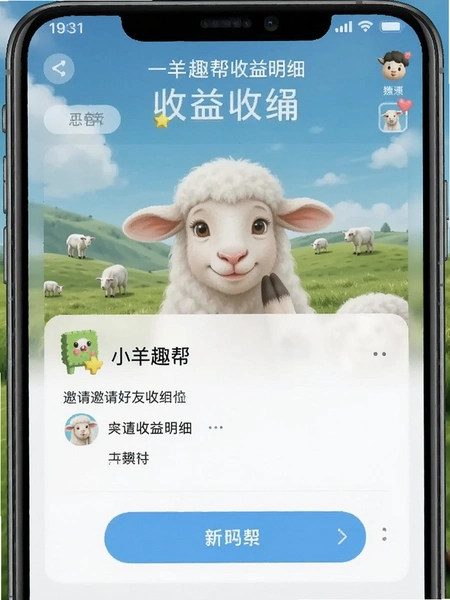 小羊趣帮邀请好友收益明细