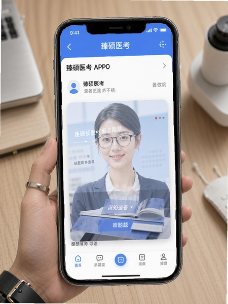 臻硕医考APP题库刷题界面