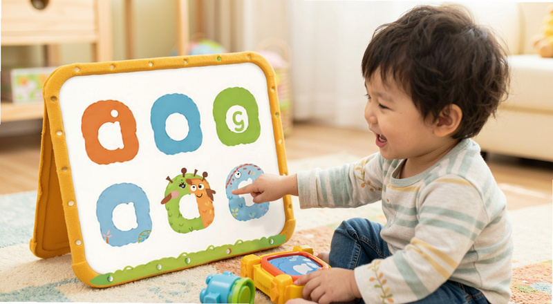幼儿拼音启蒙亲子互动图