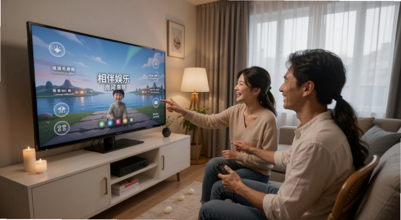 相伴娱乐房间互动场景预览图