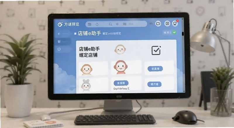 店铺e助手绑定店铺界面预览图