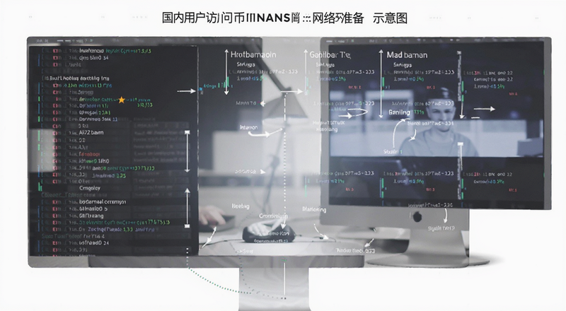 国内用户访问币安官网网络环境准备示意图