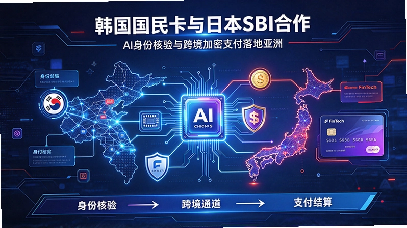 韩国国民卡与日本SBI合作-AI身份核验与跨境加密支付落地亚洲截图 韩国国民卡与日本SBI合作-AI身份核验与跨境加密支付落地亚洲截图