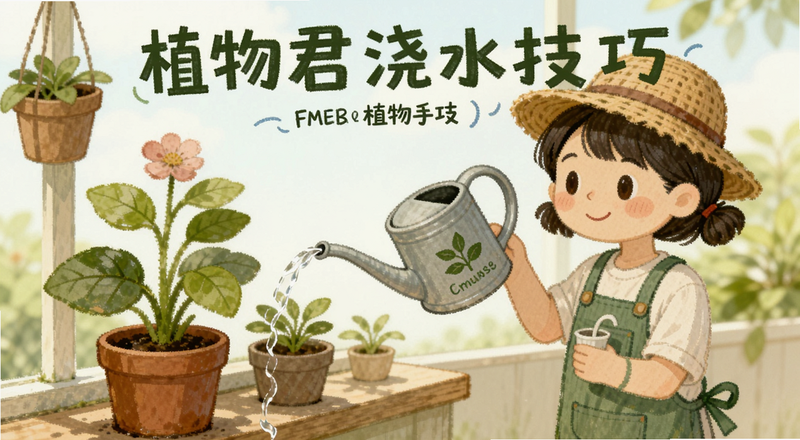 植物君浇水技巧图