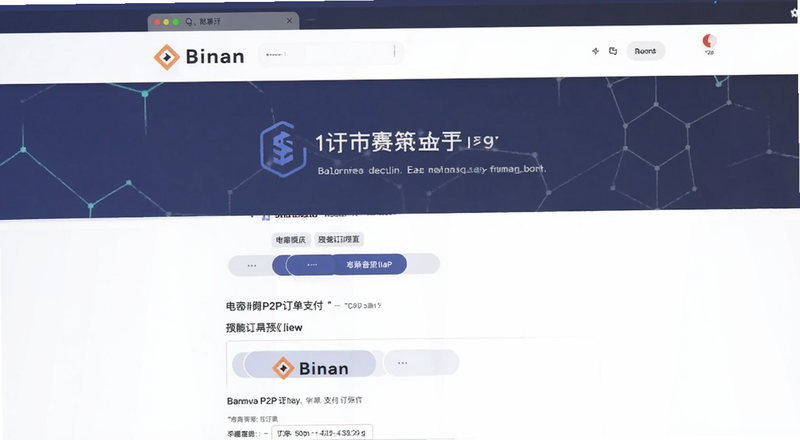 币安P2P订单支付页面预览图