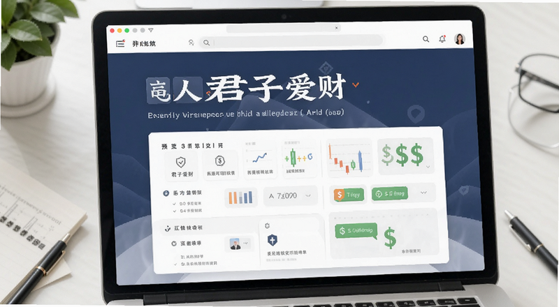 君子爱财个人财务管理月度账单导出预览图