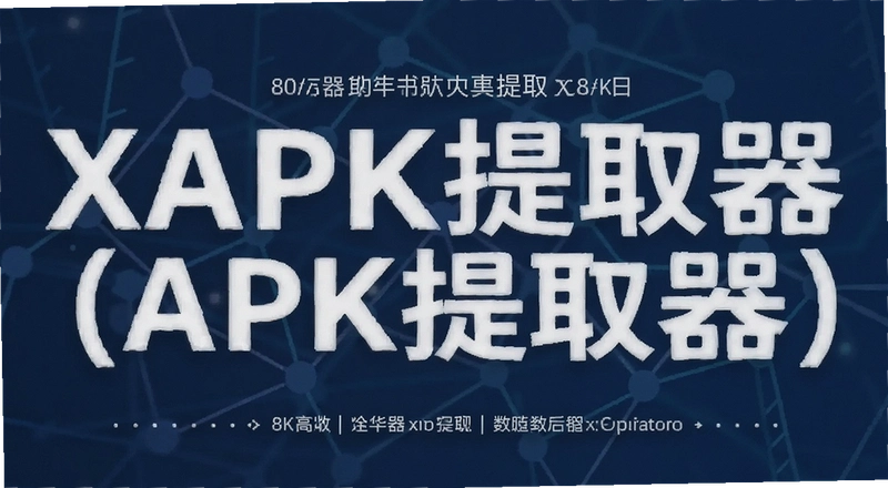 XAPK��ȡ����ô�� APK��ȡ������ȡ��ЩӦ��